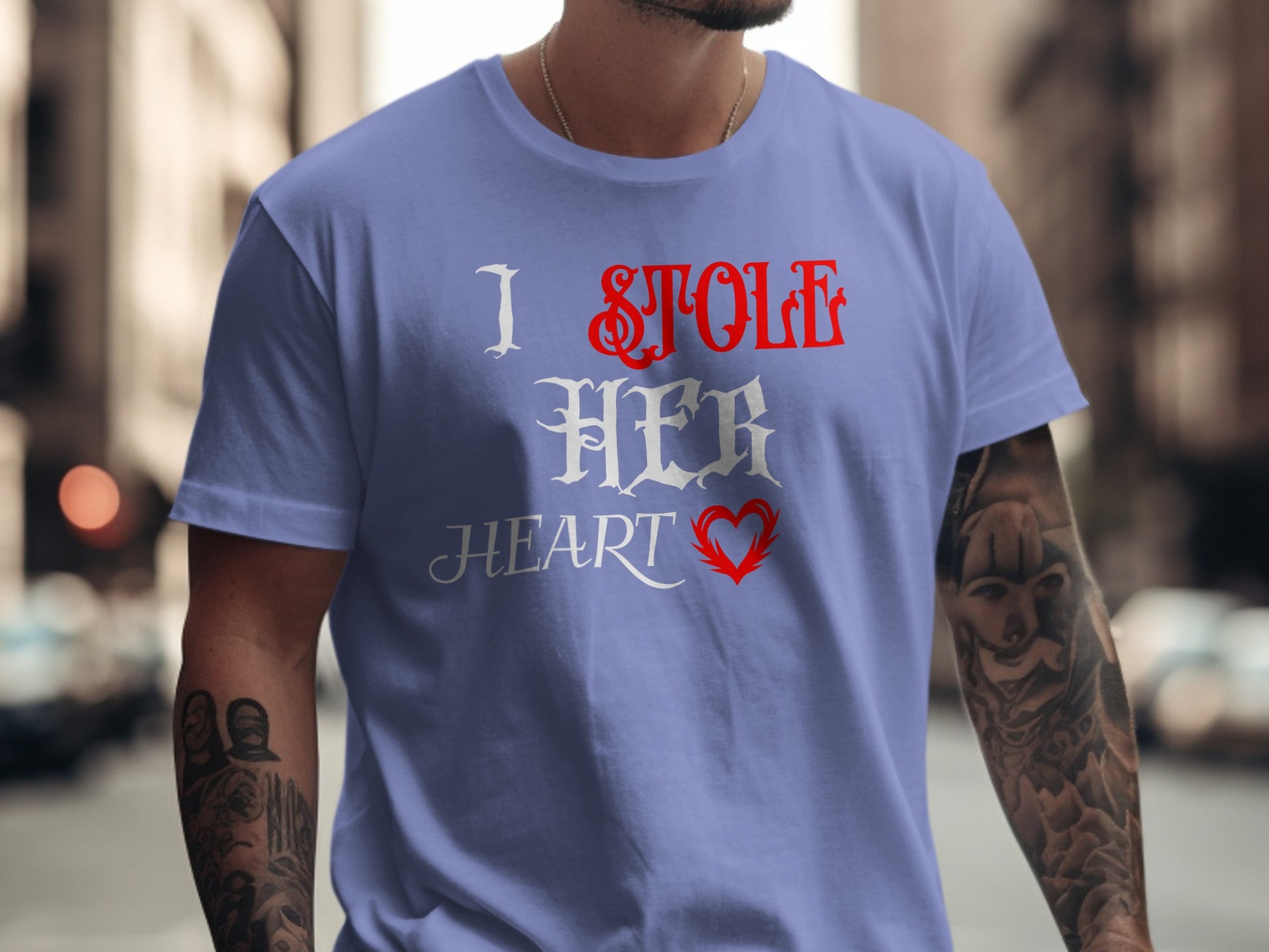 I Stole Her Heart Graphic T-shirt product