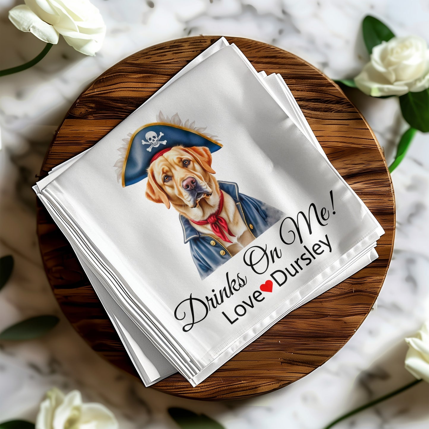 Customizable Wedding N Napkins