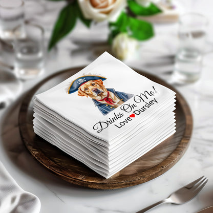 Customizable Wedding N Napkins
