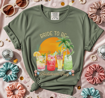 Bride to Be Bachelorette Party Graphic T-Shirt product type