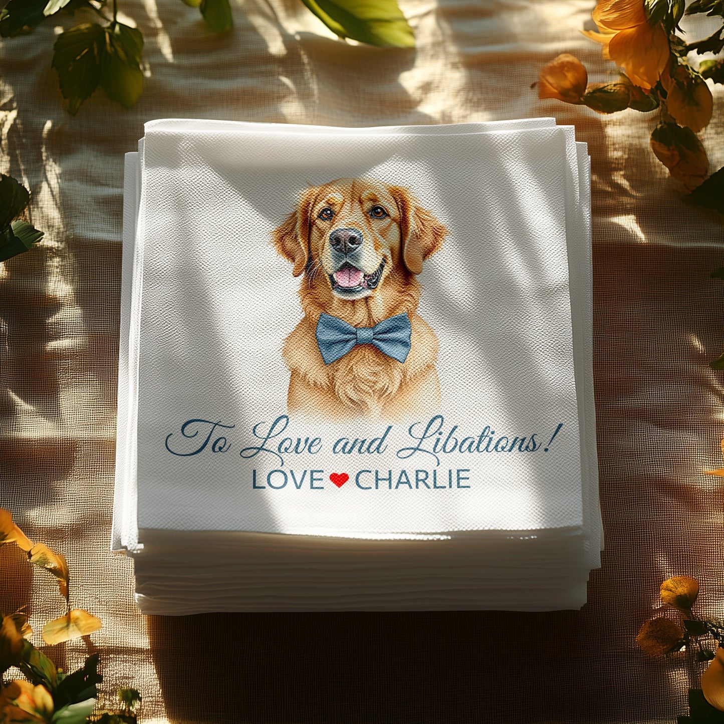 Customizable Wedding S Napkins