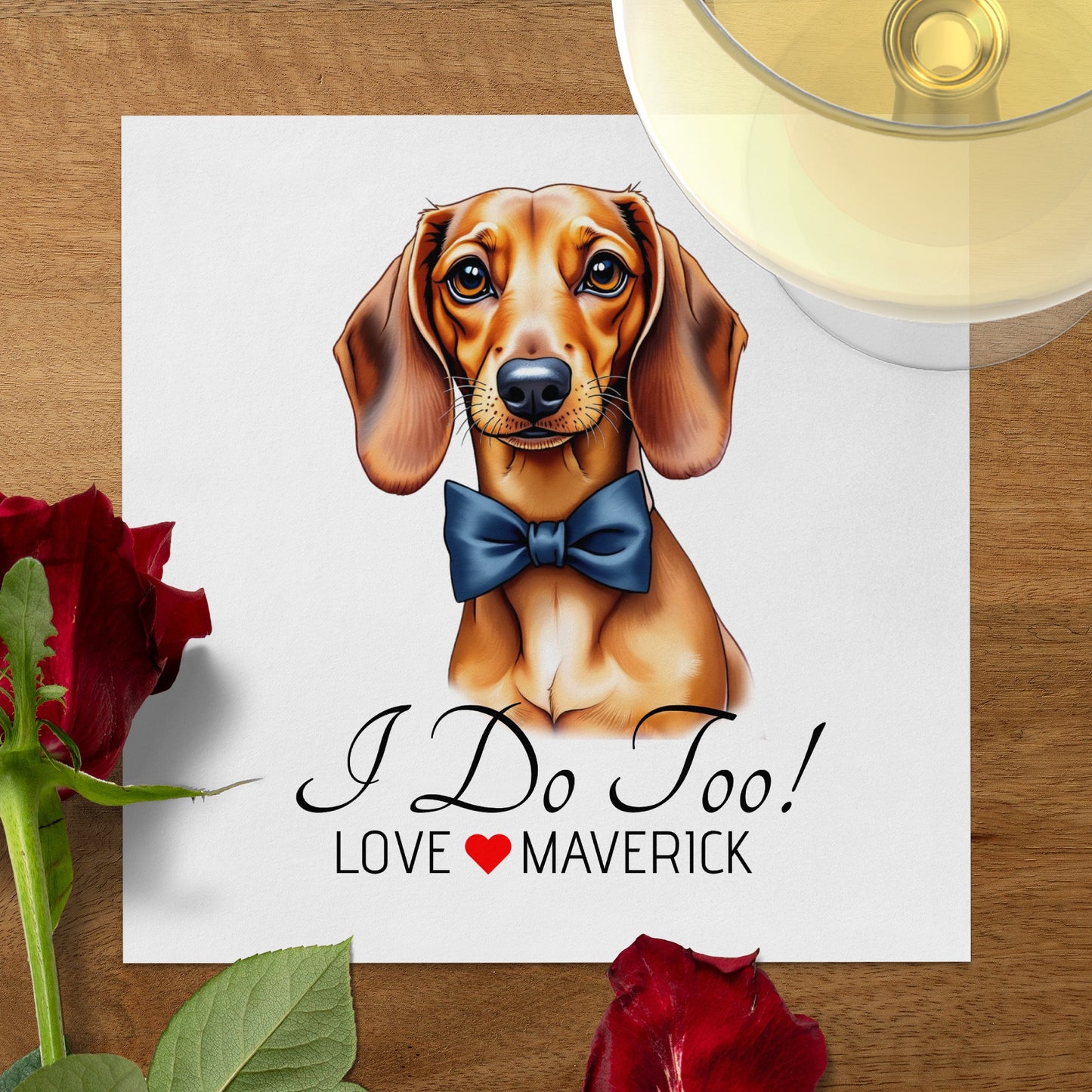 Customizable Wedding QT Napkins