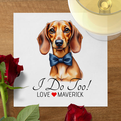 Customizable Wedding QT Napkins