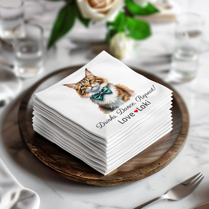 Customizable Wedding Y Napkins