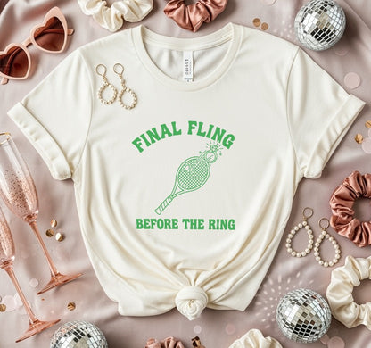 Final Fling Before The Ring T-shirt product