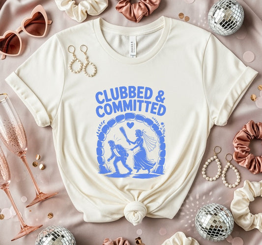 Clubbed and Committed Graphic T-Shirt product type