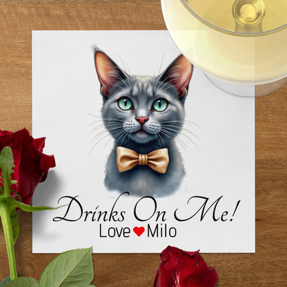 Customizable Wedding D Napkins
