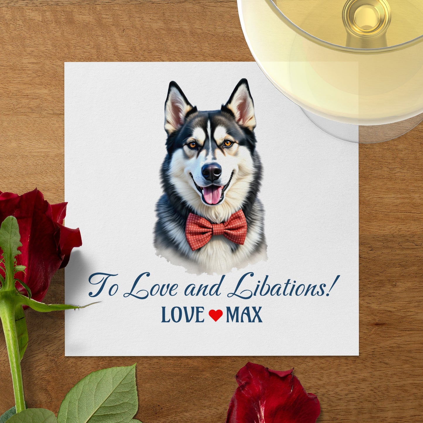 Customizable Wedding TQ Napkins