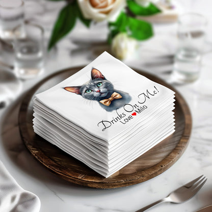 Customizable Wedding D Napkins