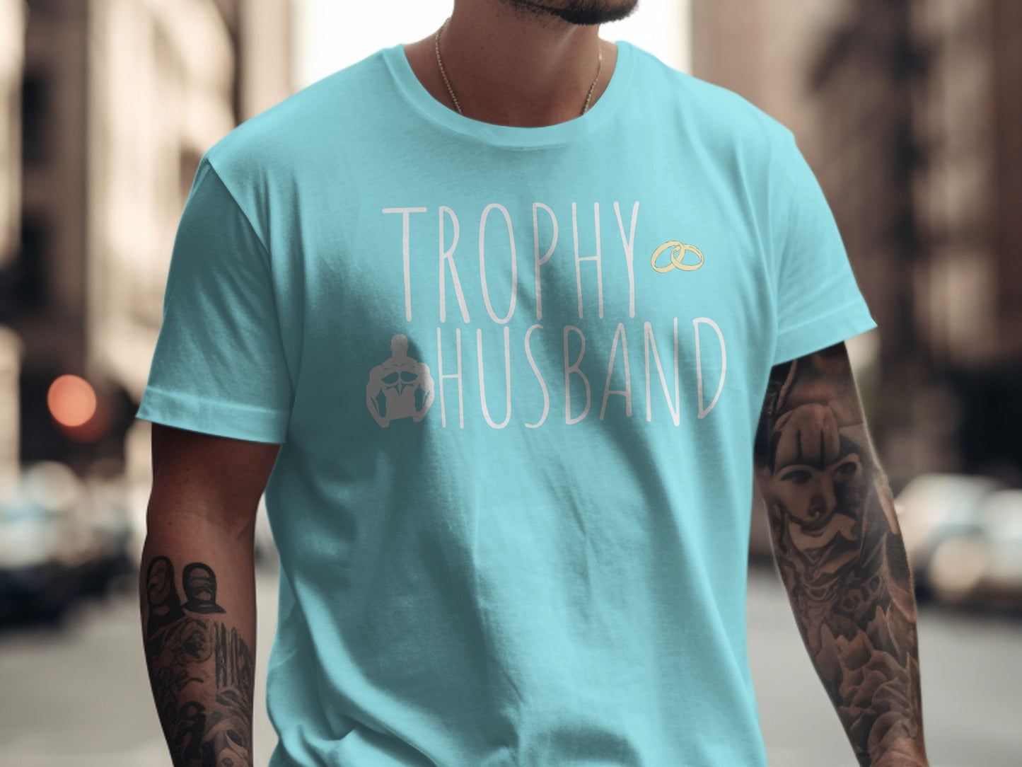 Trophy Husband Graphic Print T-Shirt Product