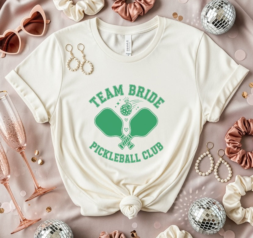 Team Bride Pickleball Club T-shirt product