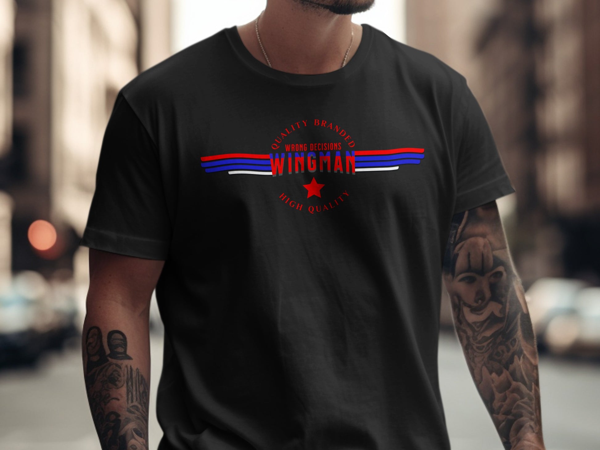 Quality Branded Wingman High Quality T-Shirt product