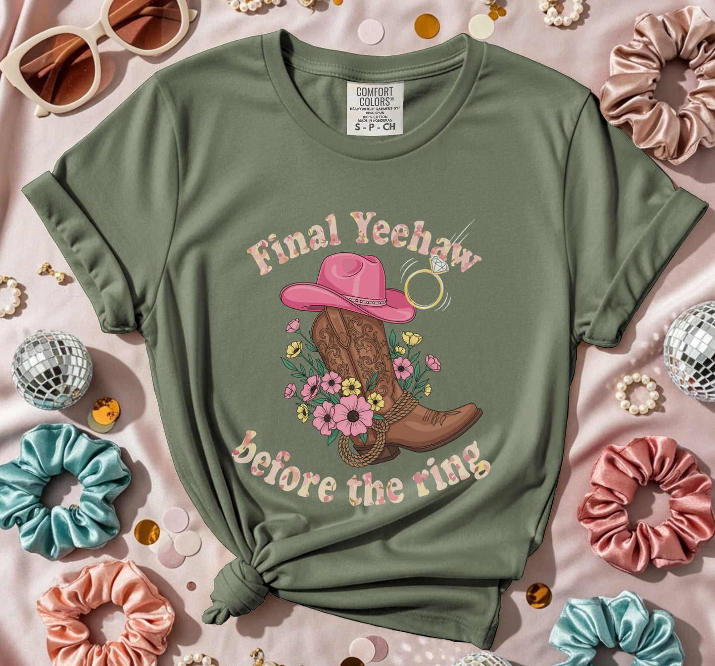 Final Yeehaw Before the Ring T-shirt