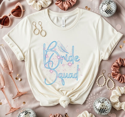 Bride Squad Graphic Tee Text Shirt product