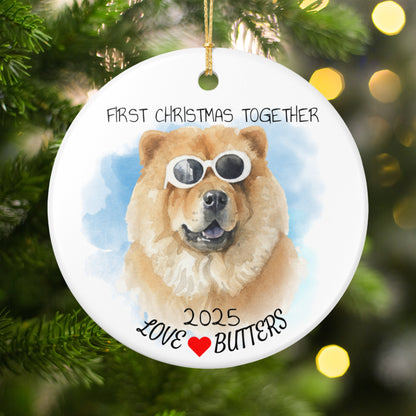 First Christmas Together 2025 Love Ornament product