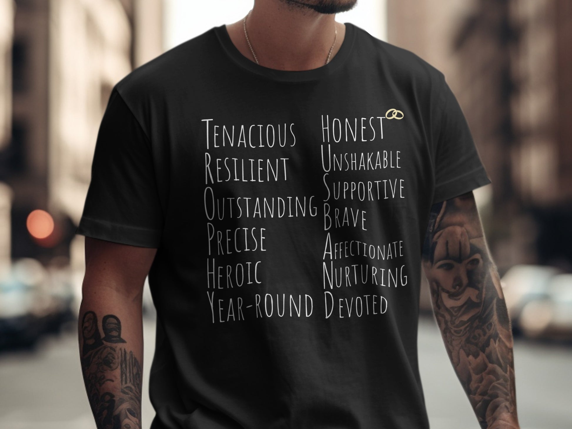Inspirational Words Design on T-Shirt Product