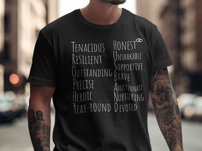Inspirational Words Design on T-Shirt Product