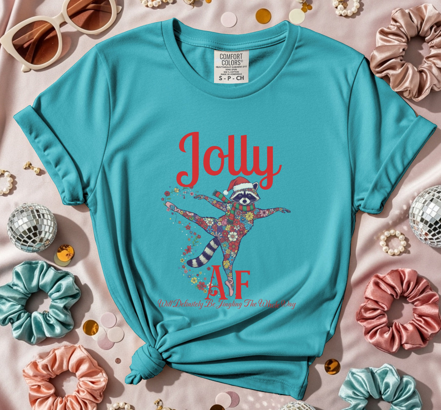Jolly AF Whimsical Design Dance Themed T-shirt