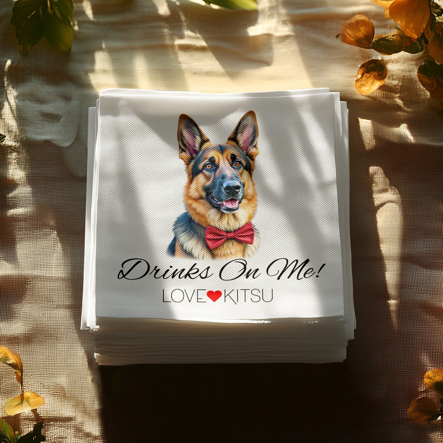 Customizable Wedding J Napkins