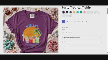 Customizable Bachelorette Party T-shirt